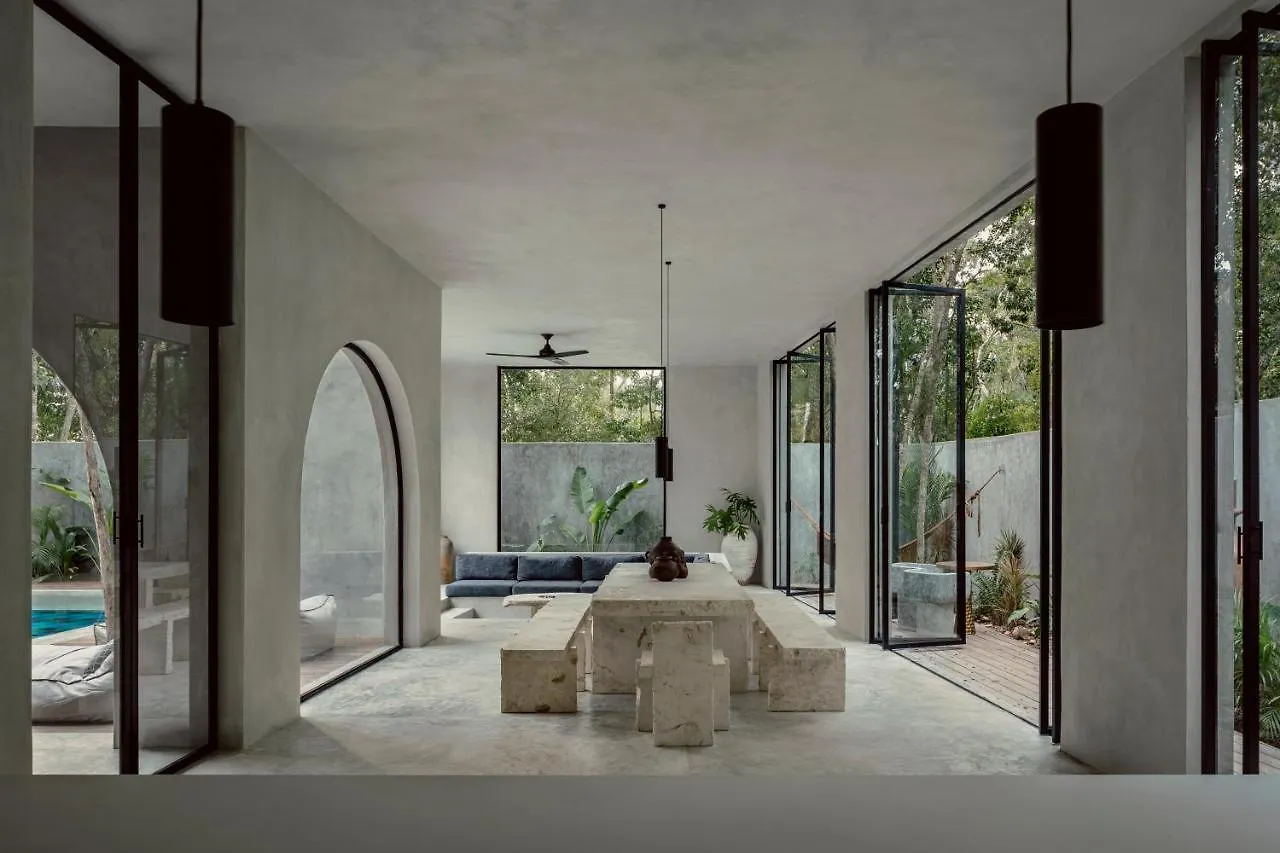Casa Shalva Awards Design Villa With Art Gallery Tulum Holiday home